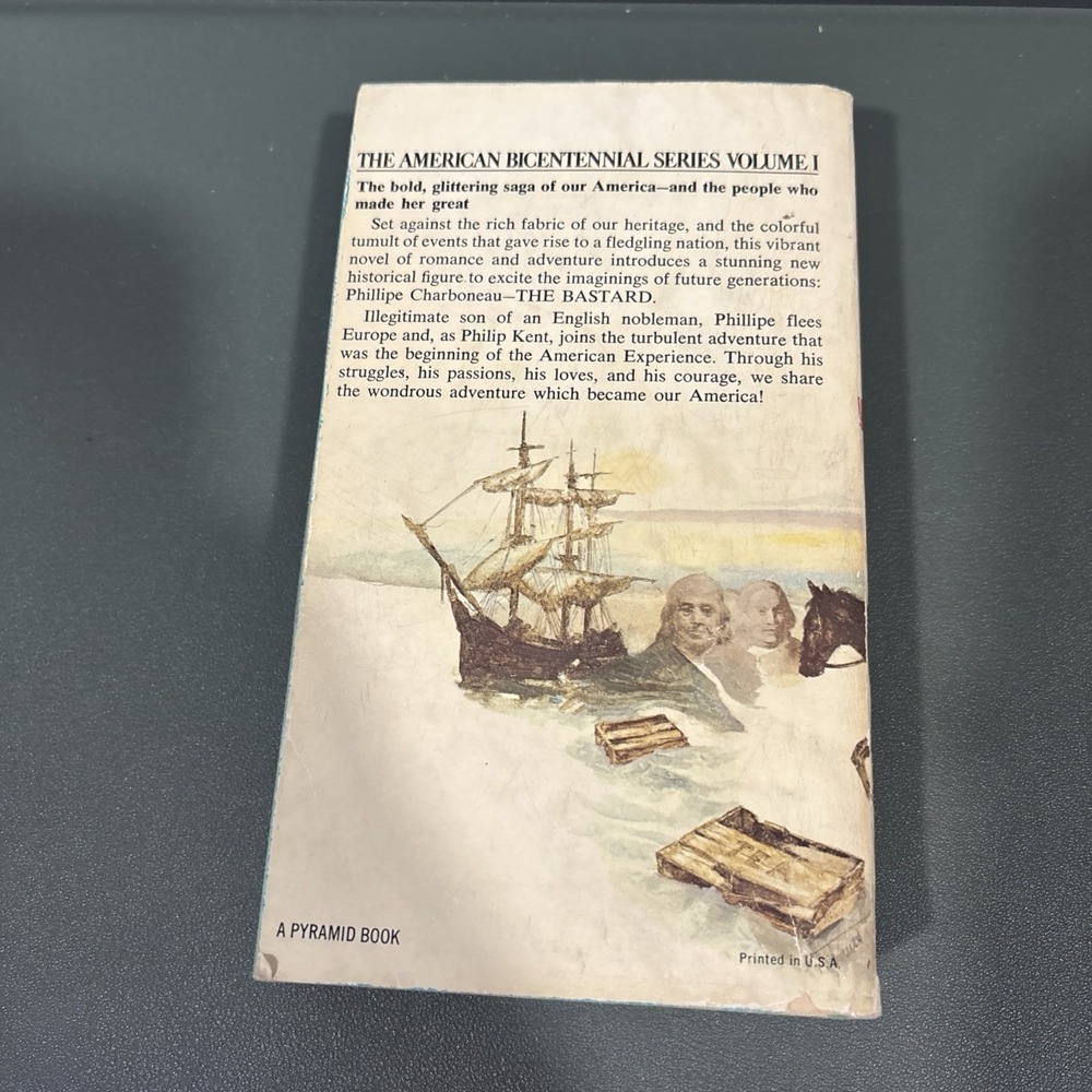The Bastard John Jakes American Bicentennial Series Vol I Pyramid PB 1974 VTG